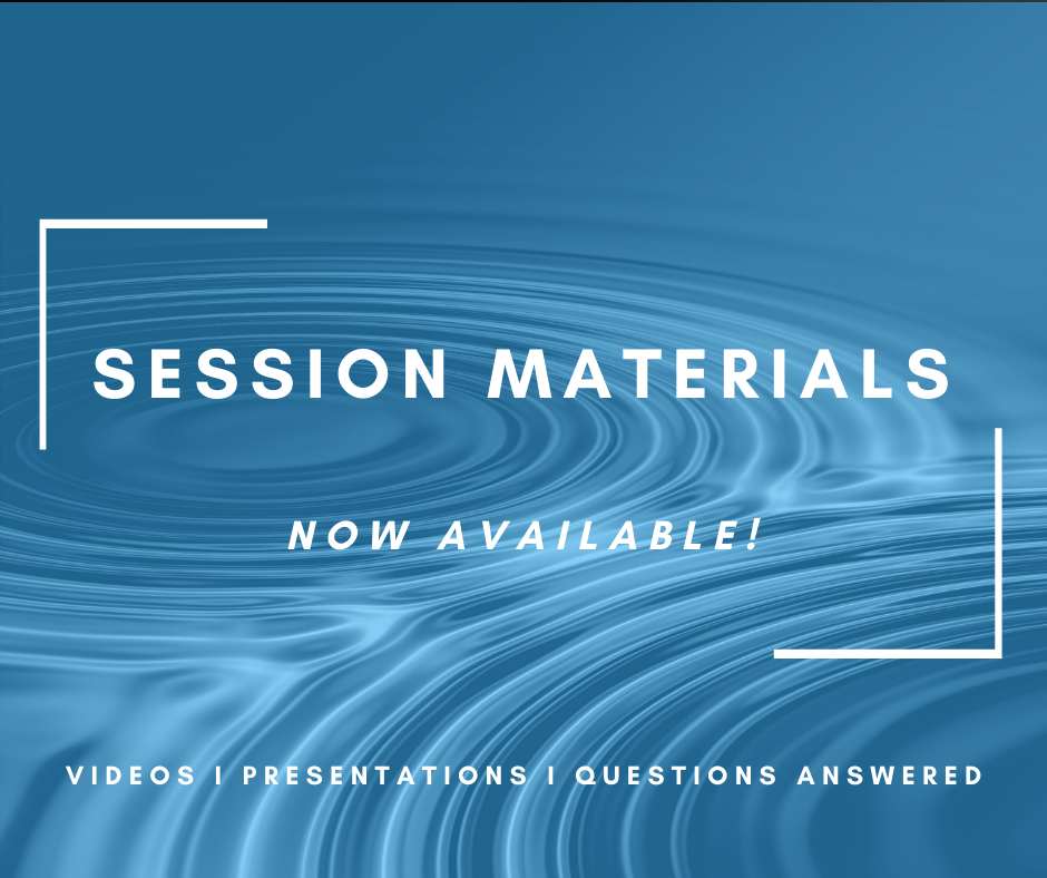 Session Materials now available!